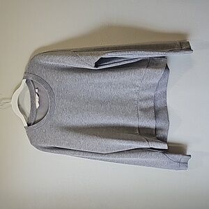 Athleta Grey Loose Fit Sweatshirt Size S
